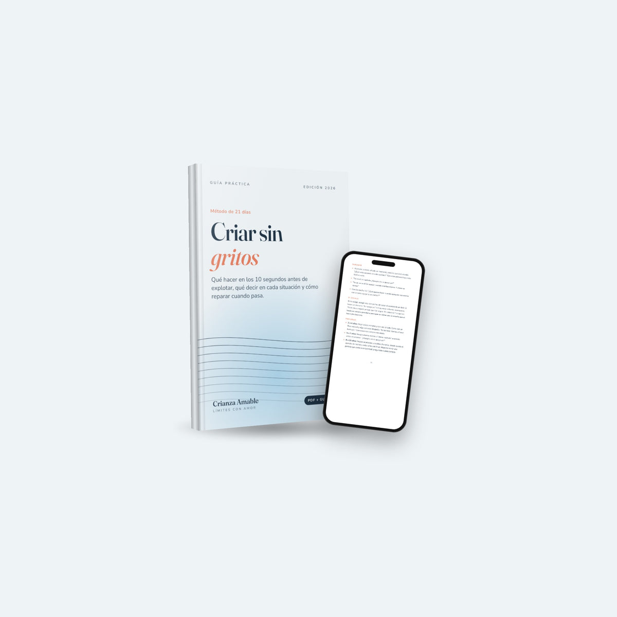 Criar sin gritos: método de 21 días